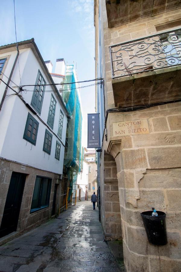 Hotel Alda San Bieito Santiago de Compostela Bagian luar foto